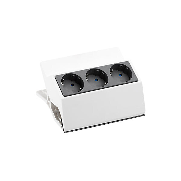 BACHMANN Steckdosenleiste Peggy 3x Schutzk. weiss 500.000